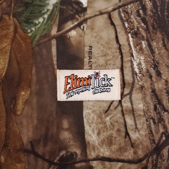 Gamehide Jacket Mens 3X Camouflage Realtree Edge Insect Shield EliminTick Hooded - Picture 9 of 16